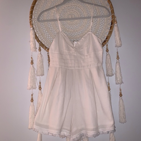 Xenia Boutique Dresses & Skirts - White girly romper